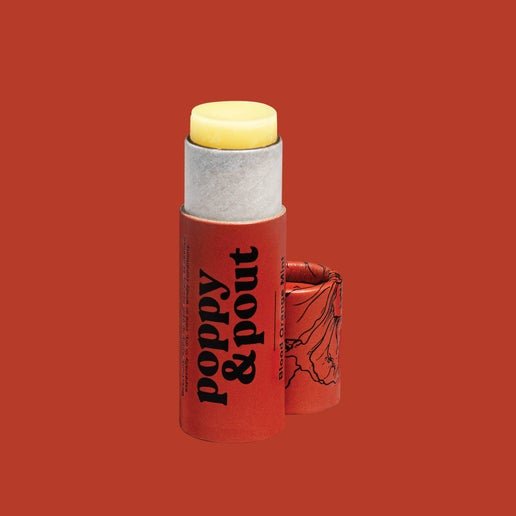 Poppy & Pout Lip Balm - Blood Orange Mint - Aesthetics By Kell