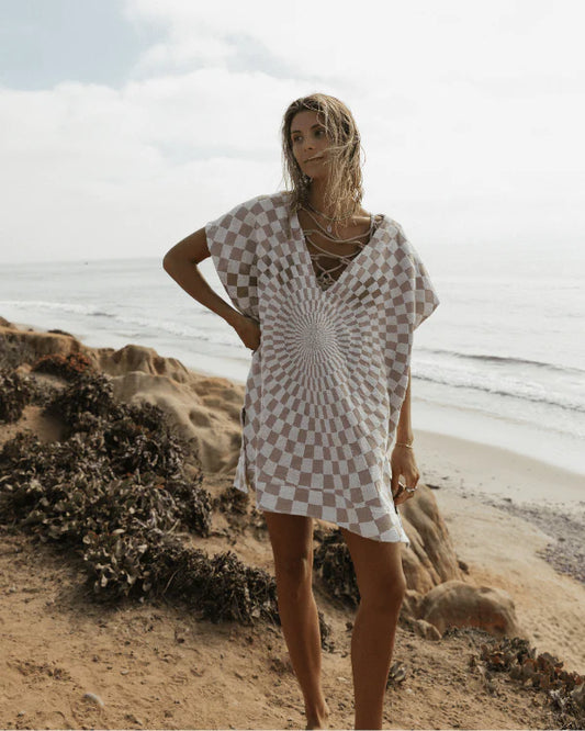 Sand Cloud | Checkster Cover Up Warm Taupe