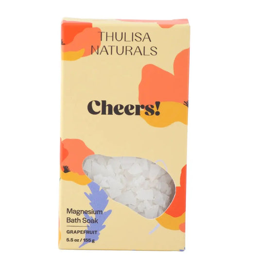 Thulisa Naturals Pink Grapefruit Magnesium Bath Soak | Cheers