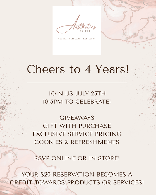 4th Anniversary Event! - Aesthetics By Kell
