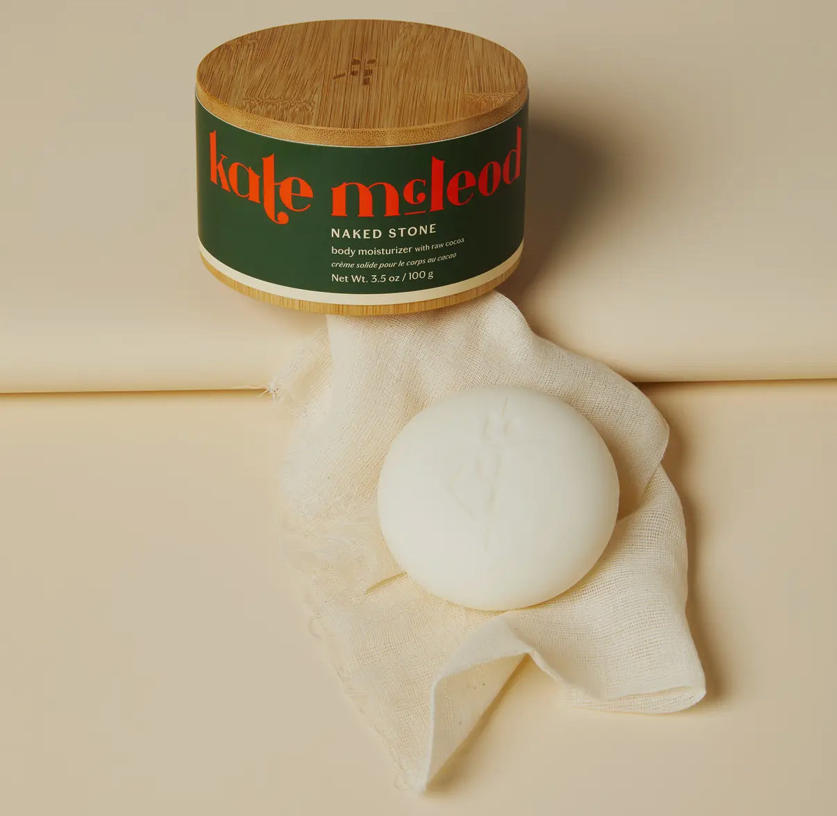 Kate McLeod | Naked Stone | Deep Moisturizing Lotion Bar