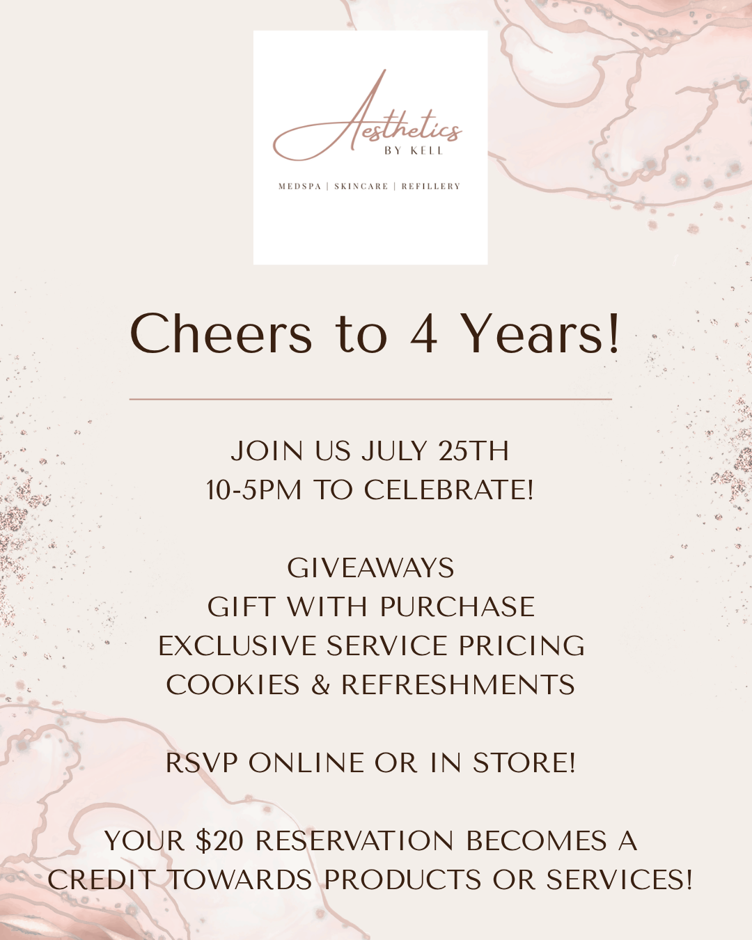 4th Anniversary Event!