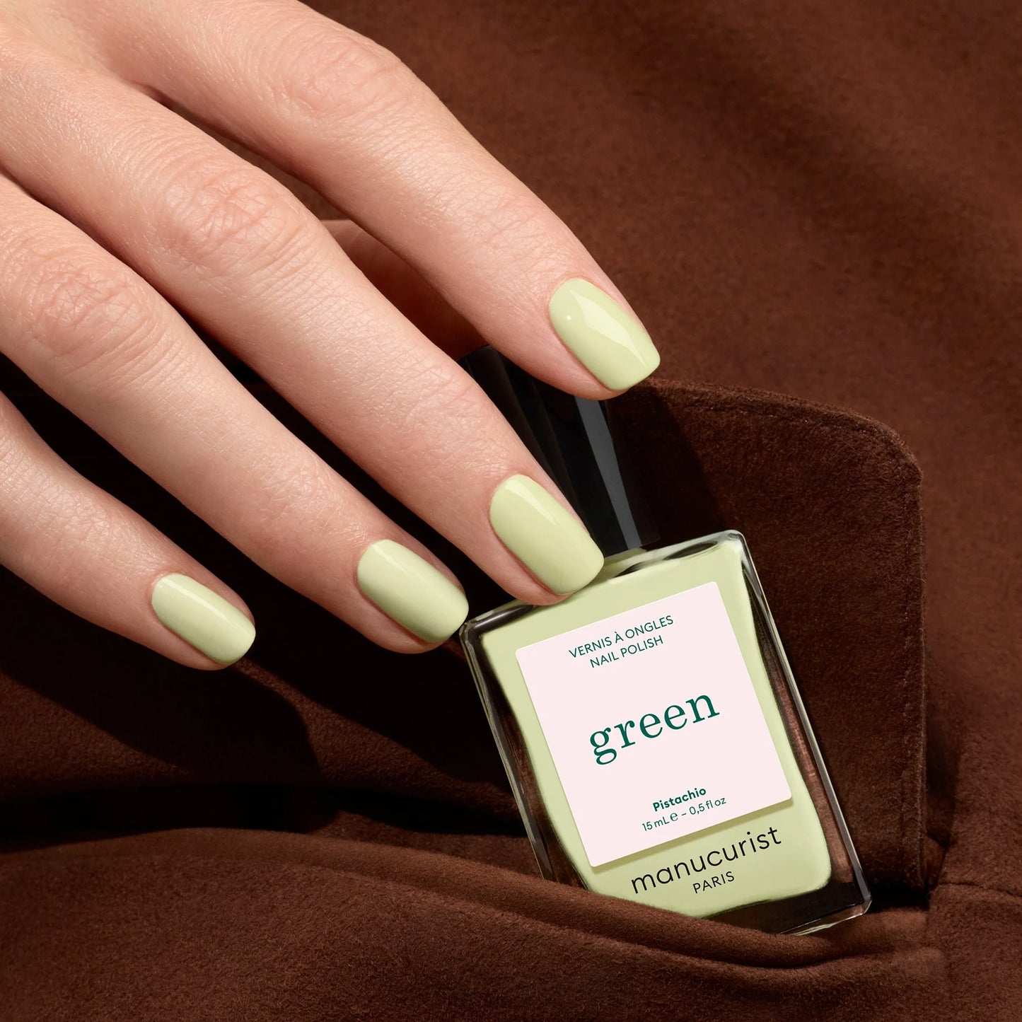 Manucurist Green™ Natural Nail Polish | Pistachio