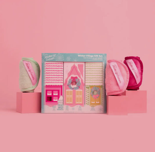 MakeUp Eraser | Winter Village 3pc Gift Set