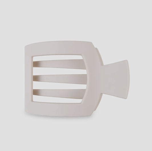 Teleties Square Flat Hair Clip - Toasted