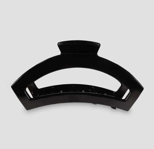 Teleties Open Claw Clip - Jet Black