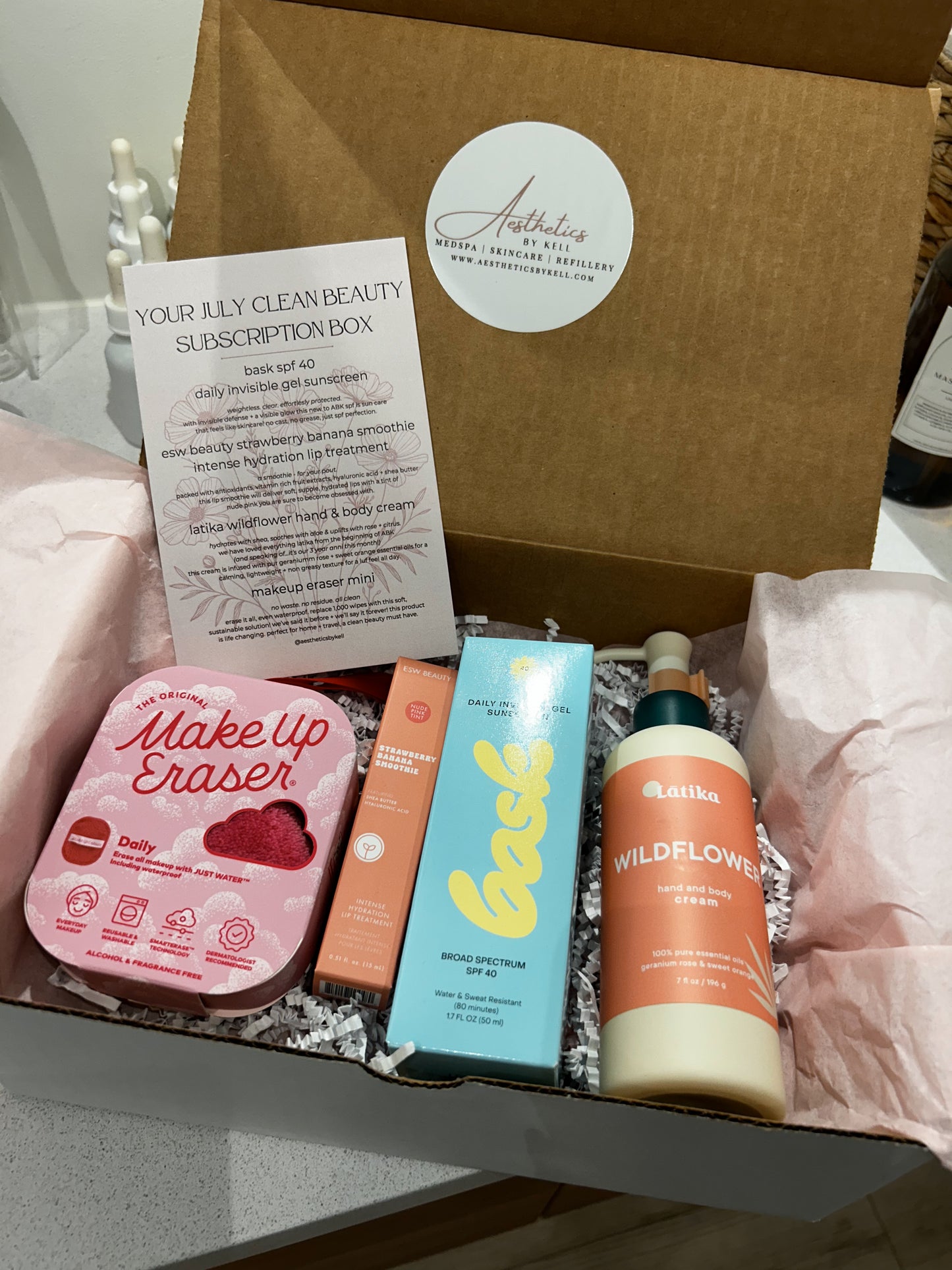 Clean Beauty Subscription Box - July