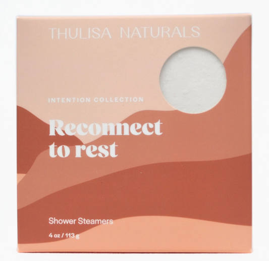 Thulisa Naturals- Shower Steamers 4 pack- Reconnect to Rest