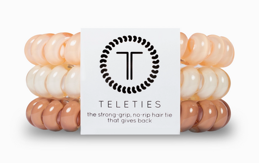 Teleties Spiral Hair Coils - For The Love Of Nudes