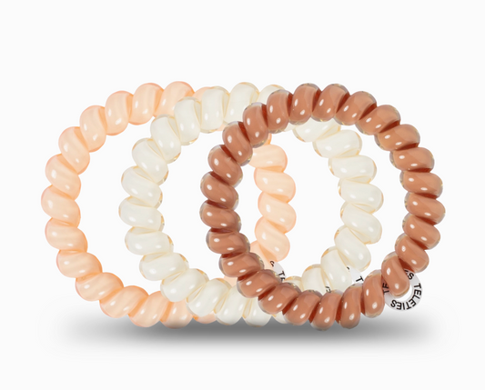 Teleties Spiral Hair Coils - For The Love Of Nudes