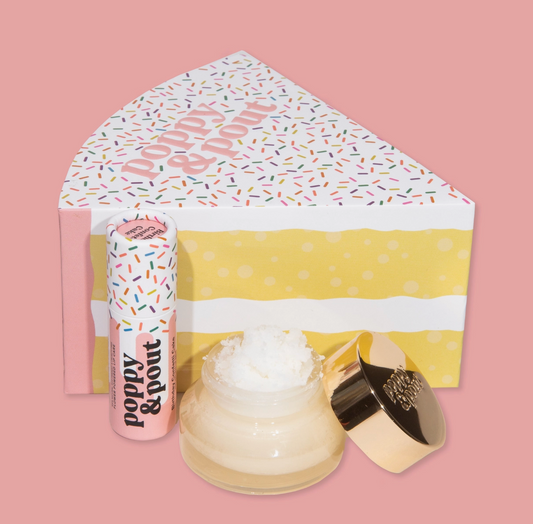 Poppy & Pout Birthday Lip Care Duo