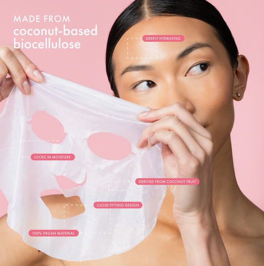 ESW Beauty Coco Lime Mojito Clarifying Biocellulose Mocktail Mask