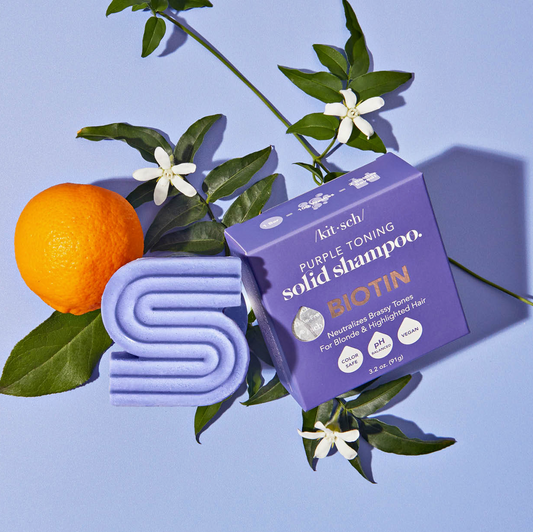 Kitsch Purple Toning Solid Shampoo Bar