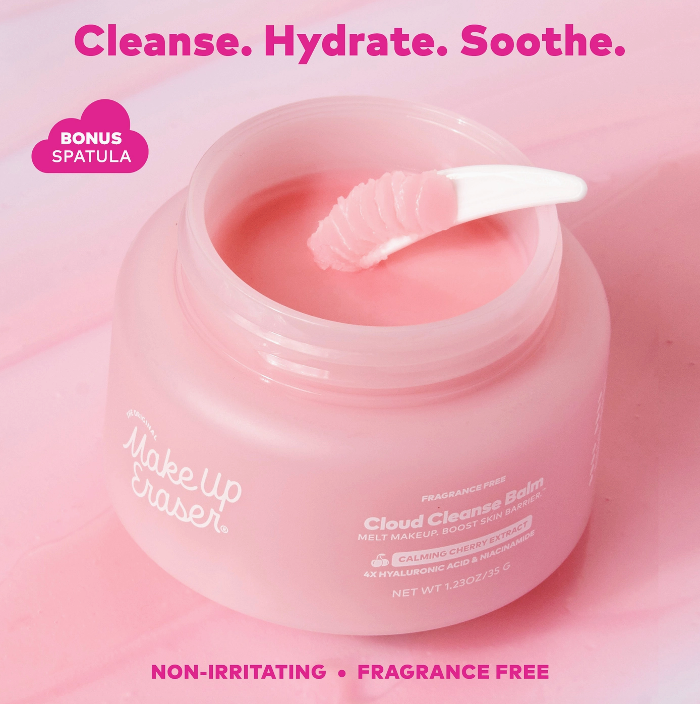 Makeup Eraser - Cherry Cloud Cleanse Balm | Emulsifying Korean Melt