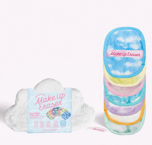 Makeup Eraser - Cloud 9 MakeUp Eraser 7 Day Gift Set & Cosmetic Bag