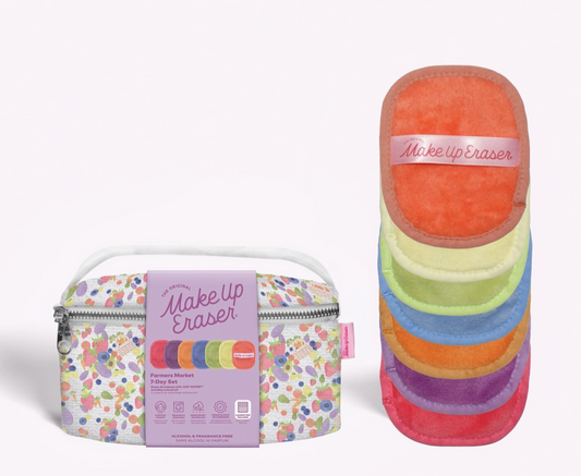 Makeup Eraser - Farmer's Market 7 Day Set with Makeup Bag
