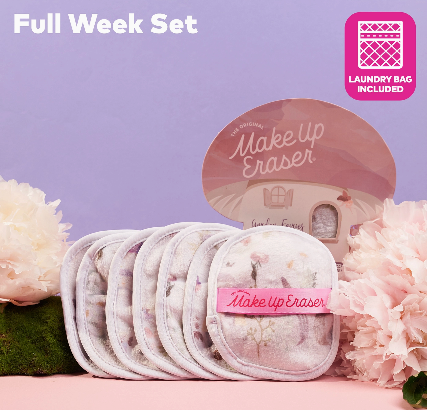 Makeup Eraser - Garden Fairies MakeUp Eraser 7 Day Set