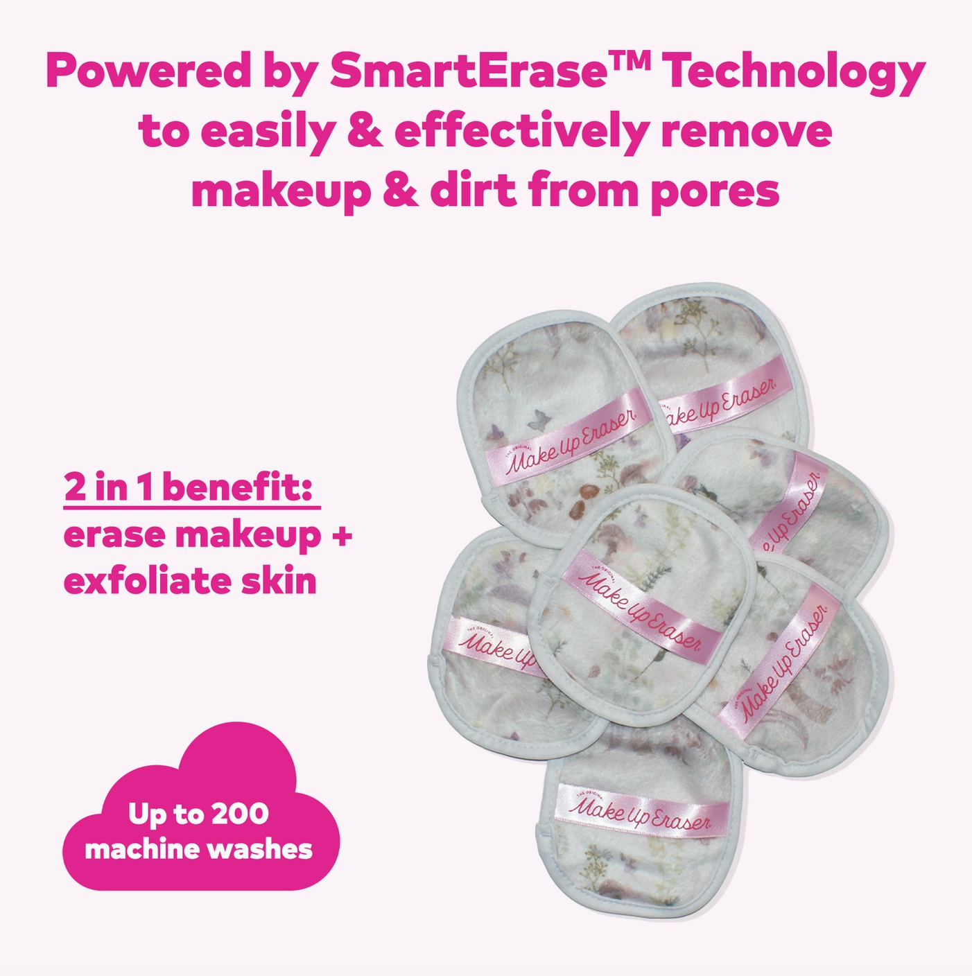 Makeup Eraser - Garden Fairies MakeUp Eraser 7 Day Set