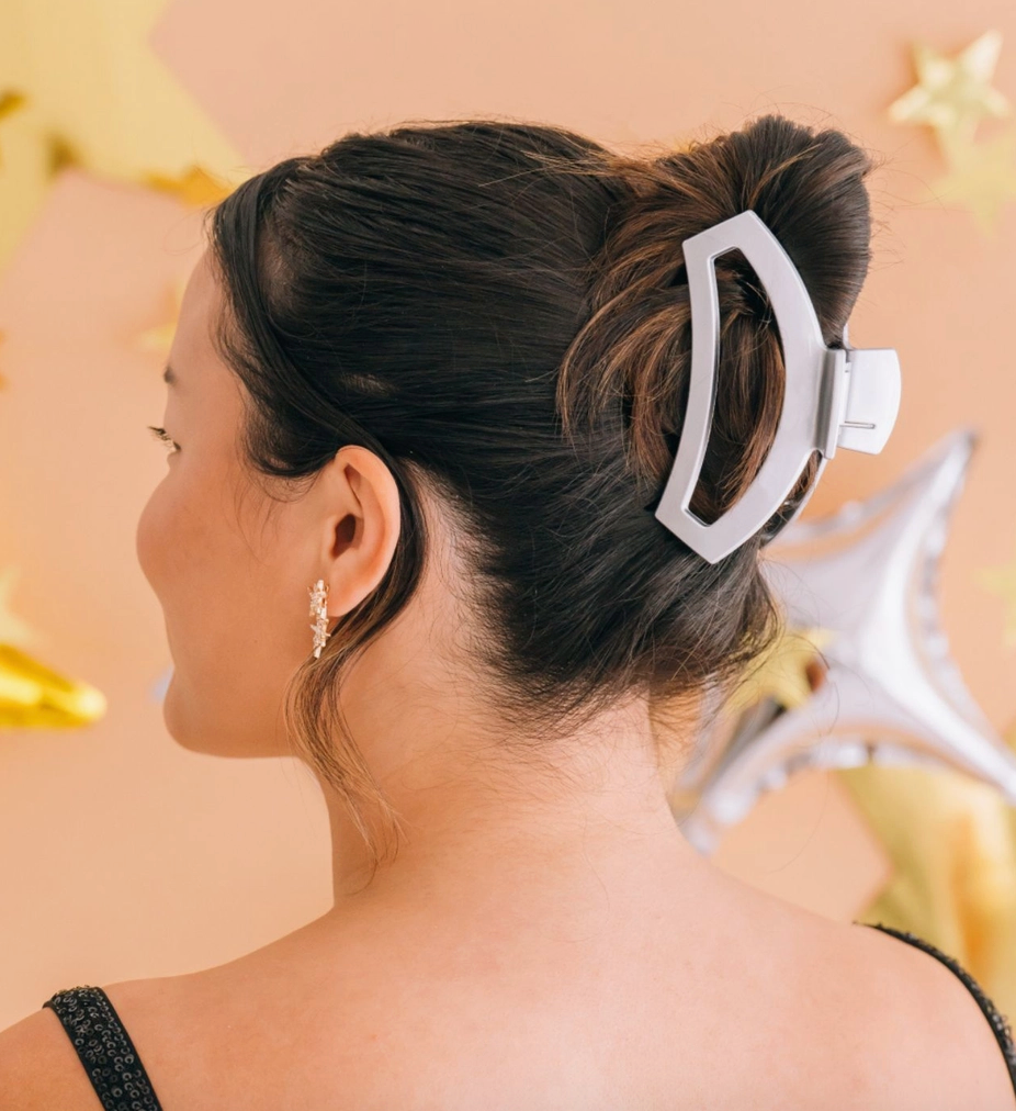 Teleties Open Claw Clip - Disco Daydream