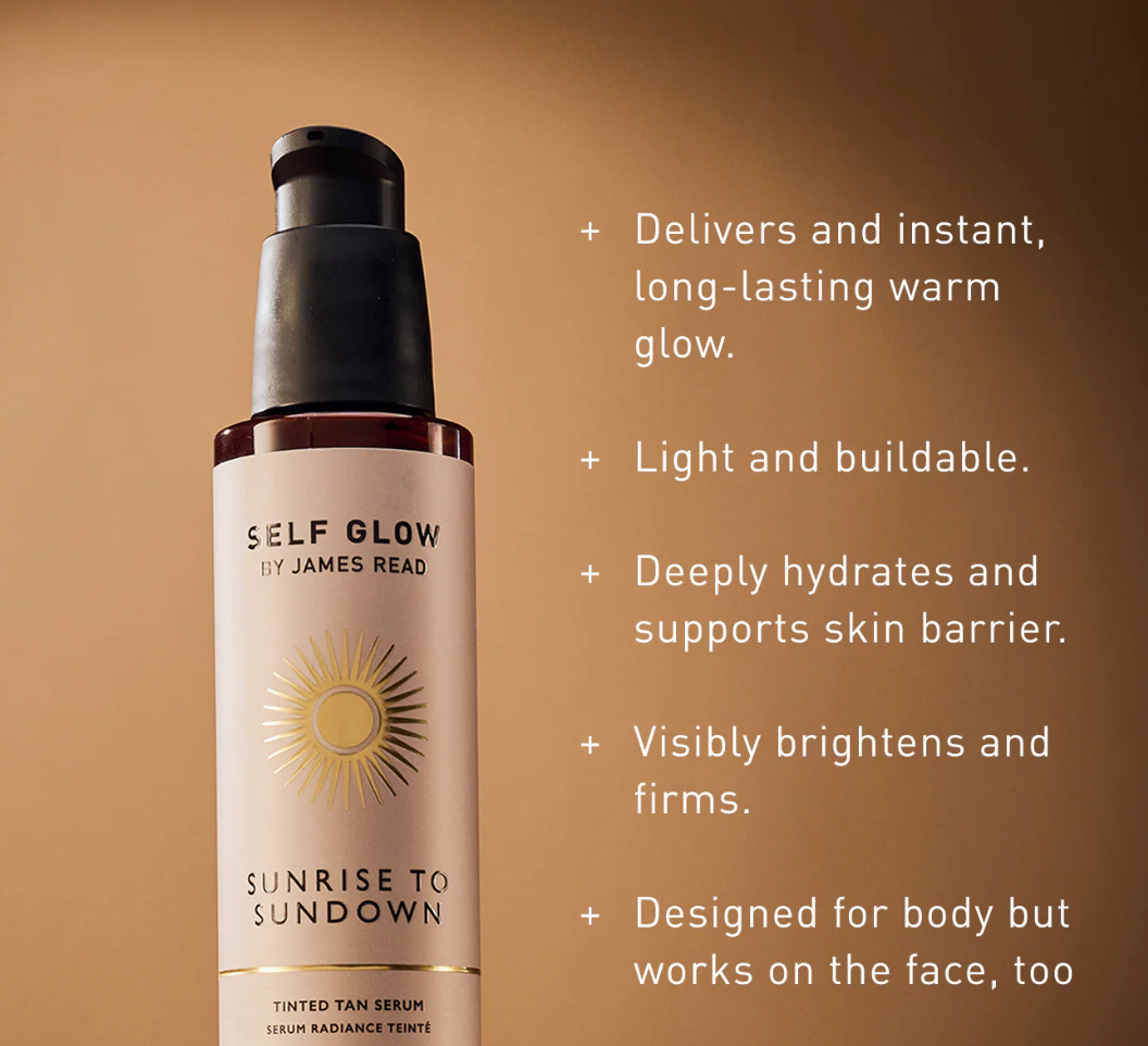 James Reed Sunrise to Sundown - Tinted Tan Serum