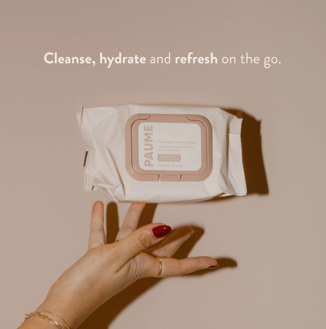 Paume Cleansing Hand & Body Wipes