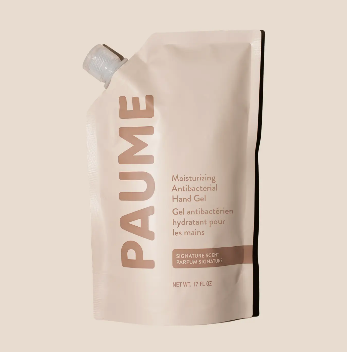 Paume Moisturizing Antibacterial Hand Gel Refill Bag