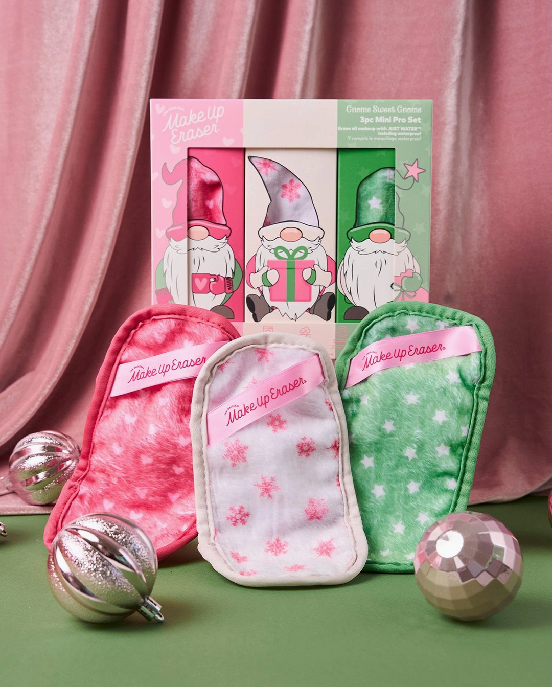 Makeup Eraser Gnome Sweet Gnome 3pc Gift Set
