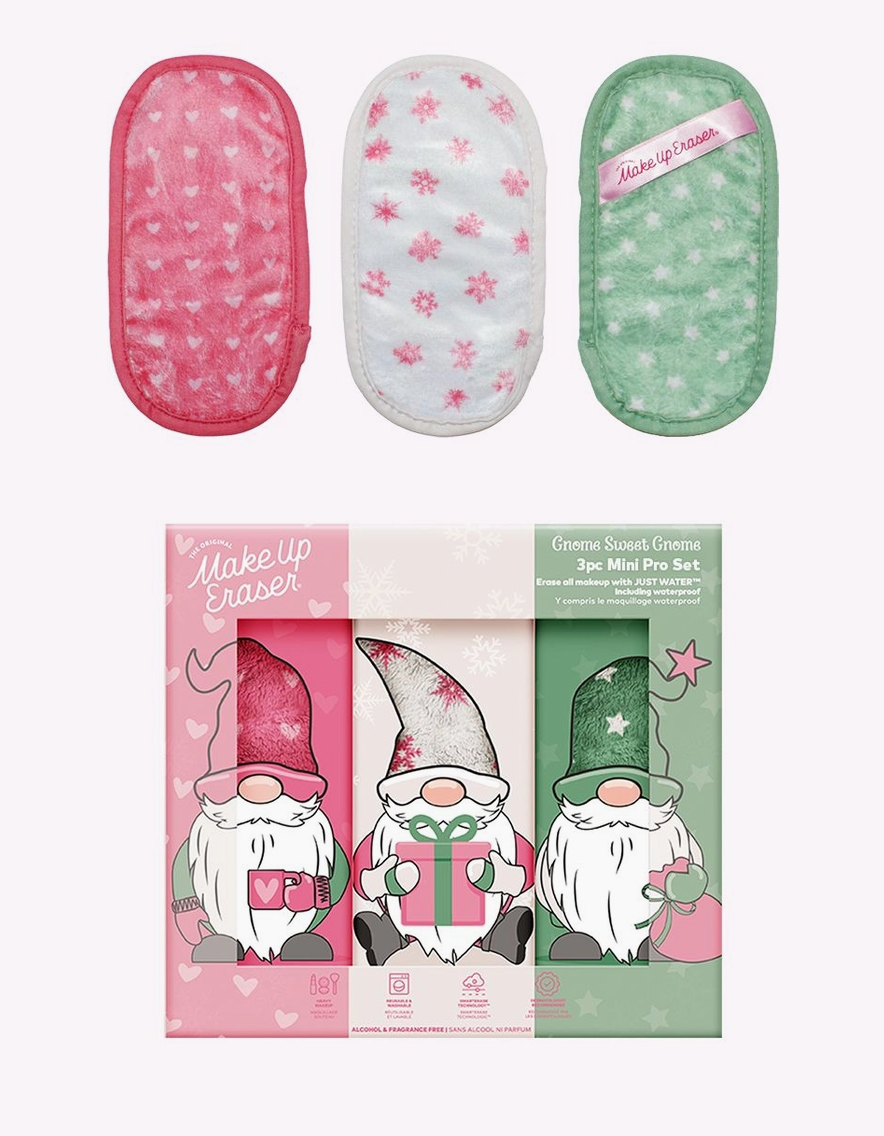 Makeup Eraser Gnome Sweet Gnome 3pc Gift Set