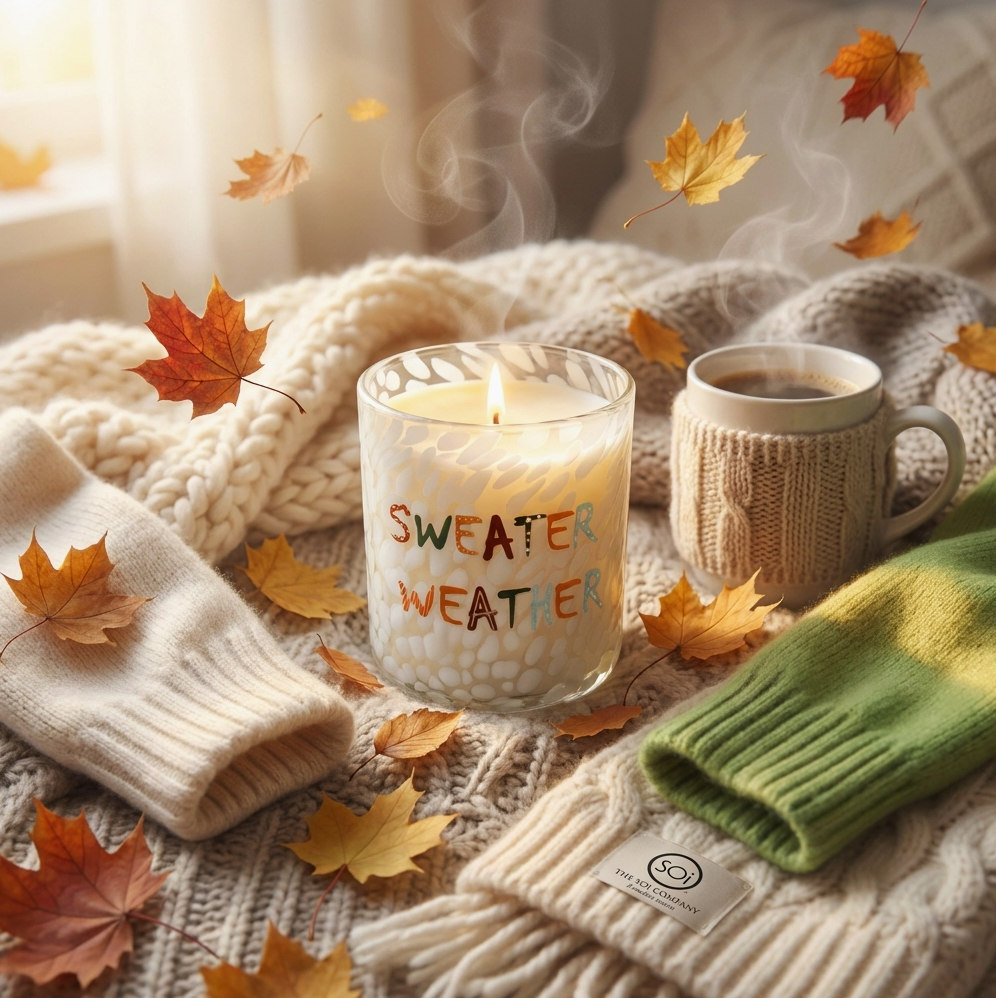 The Soi Company - Sweater Weather 12oz Icon Candle