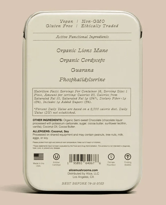 Alice Mushroom Chocolate - Brainstorm - Aesthetics By Kell