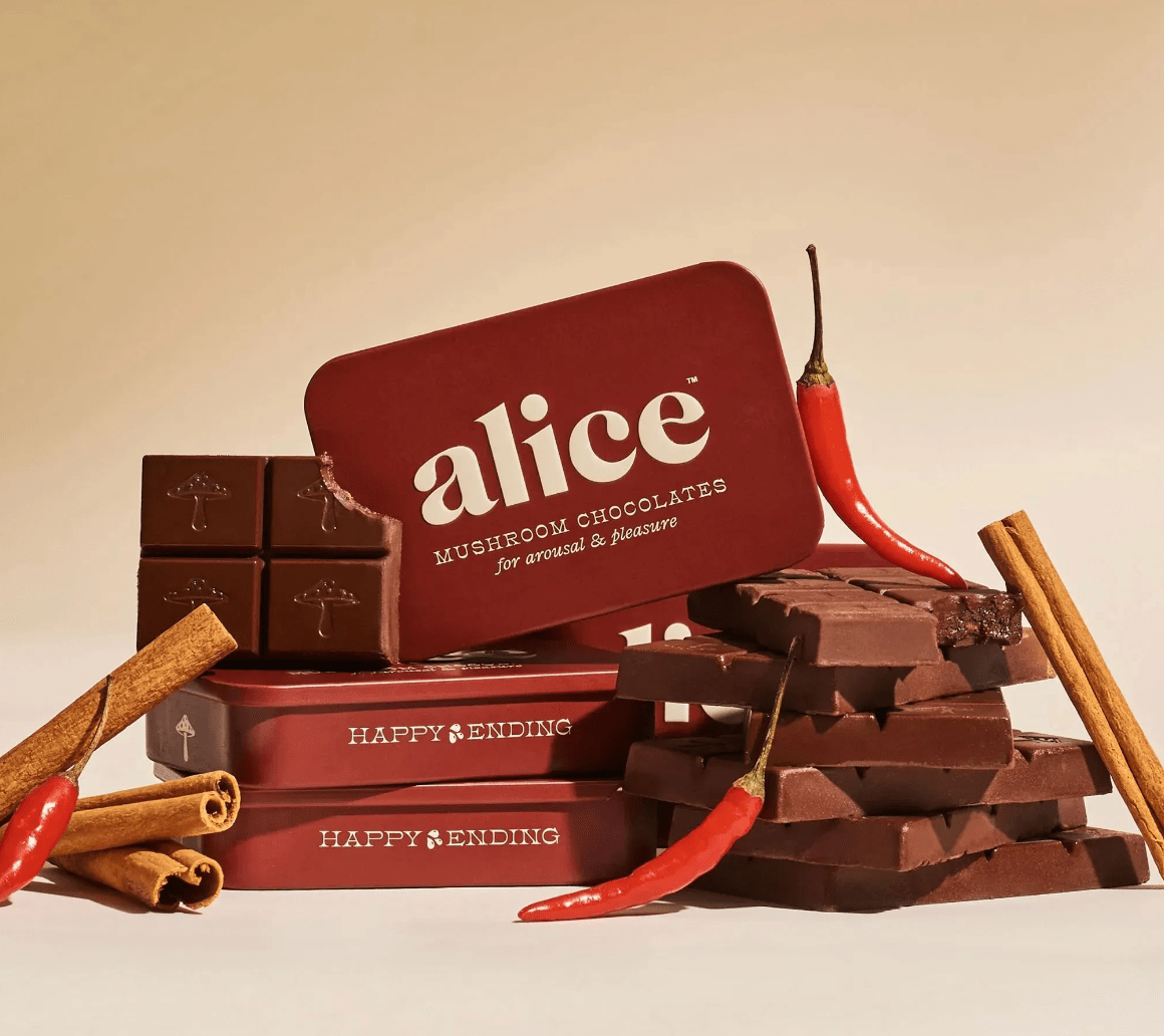 Alice Mushroom Chocolate - Happy Ending - Aesthetics By Kell