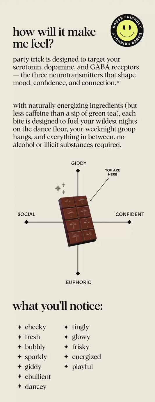 Alice Mushroom Chocolate - Party Trick singles - Aesthetics By Kell