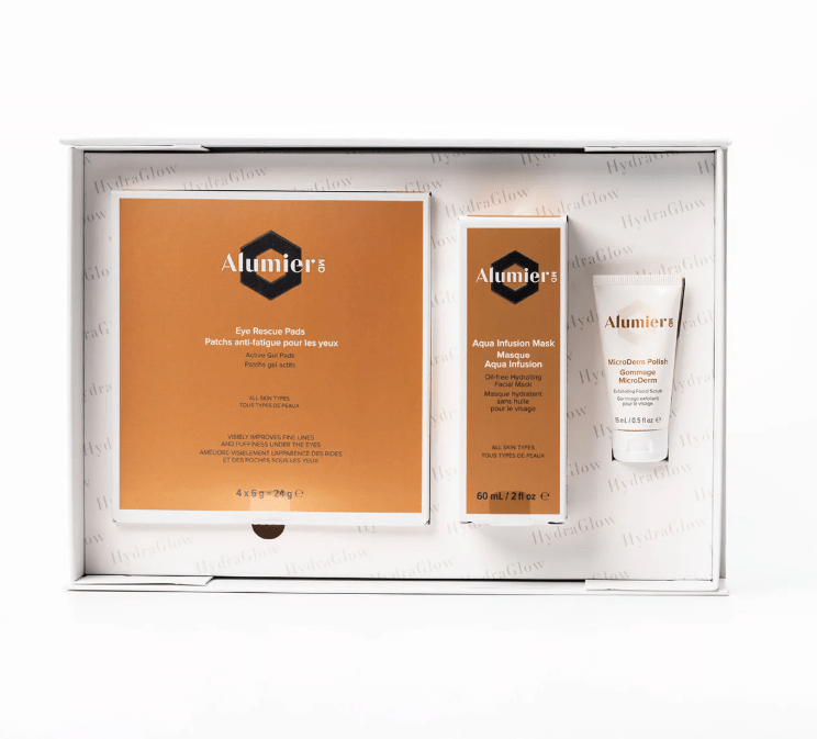 AlumierMD | HydraGlow Energizing Gift Set – Exfoliate, Hydrate & Glow - Aesthetics By Kell