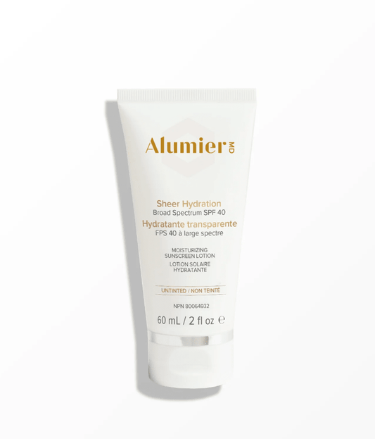 AlumierMD Sheer Hydration Broad Spectrum SPF 40 - UNTINTED - Aesthetics By Kell