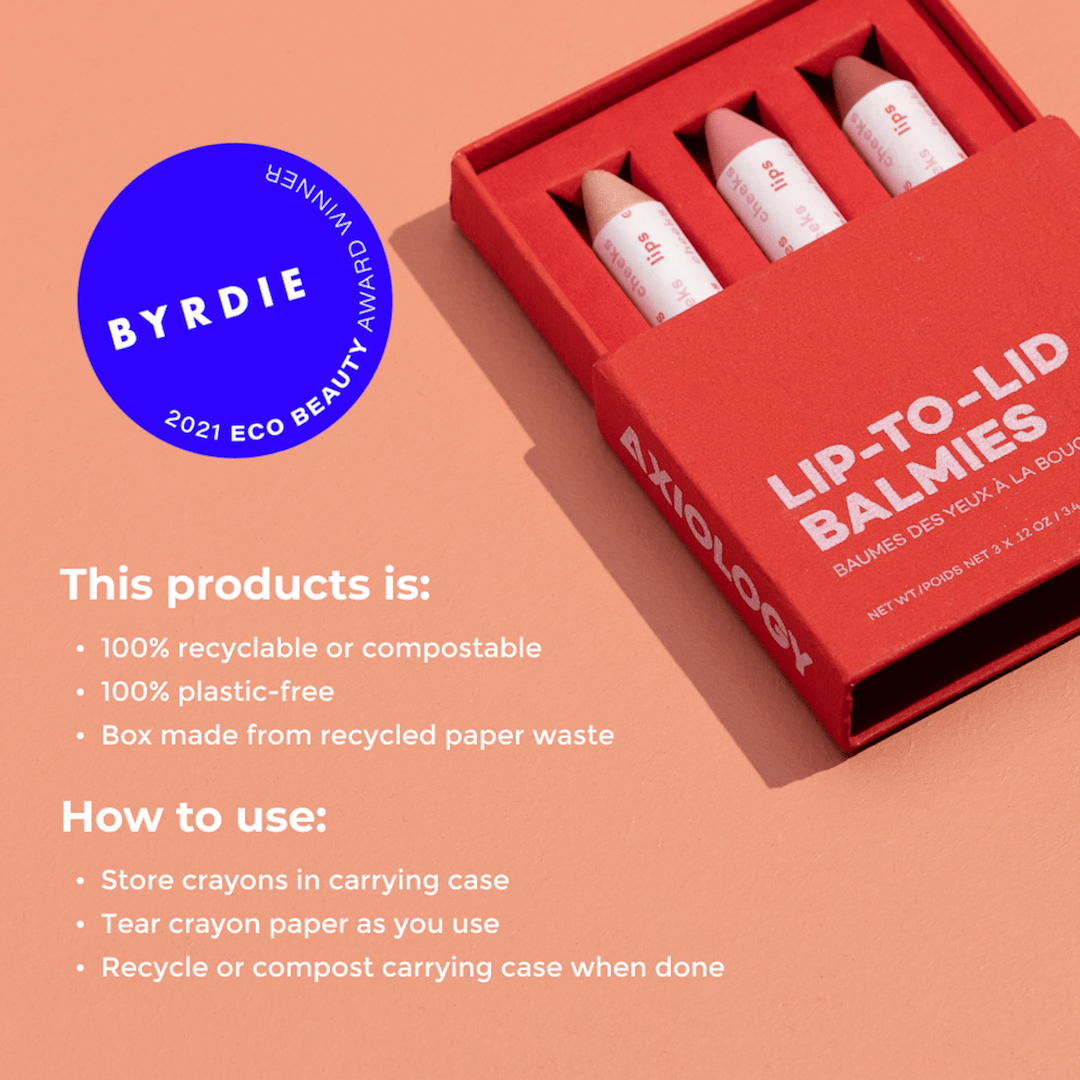 Axiology 3 - in - 1 Balmie Crayon Trio Set - Aesthetics By Kell