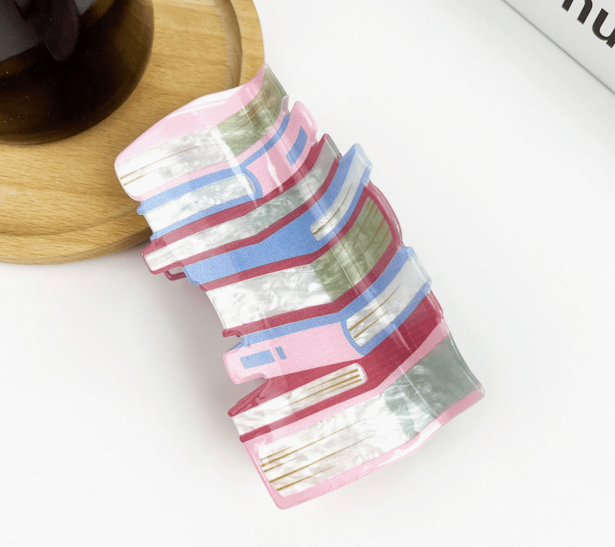 Book Stack Acetate Claw Clip - Aesthetics By Kell