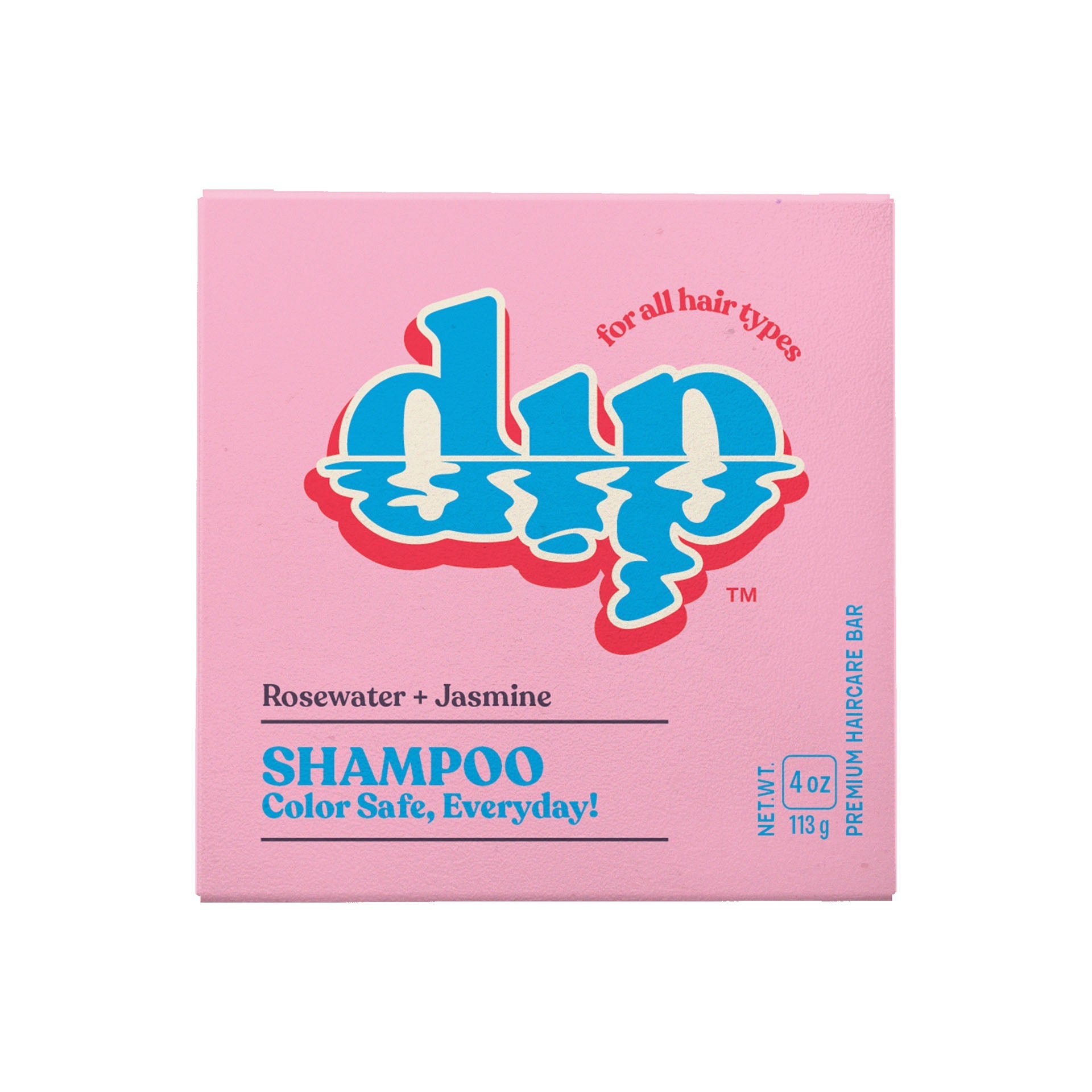 Dip Color Safe Shampoo Bar for Every Day - Rosewater & Jasmine - Aesthetics By Kell