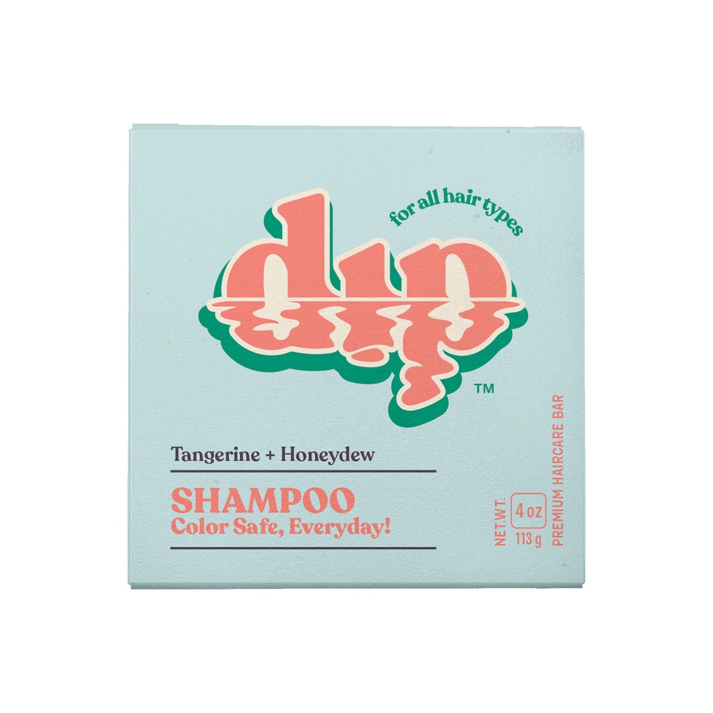 Dip Color Safe Shampoo Bar for Every Day - Tangerine & Honeydew - Aesthetics By Kell