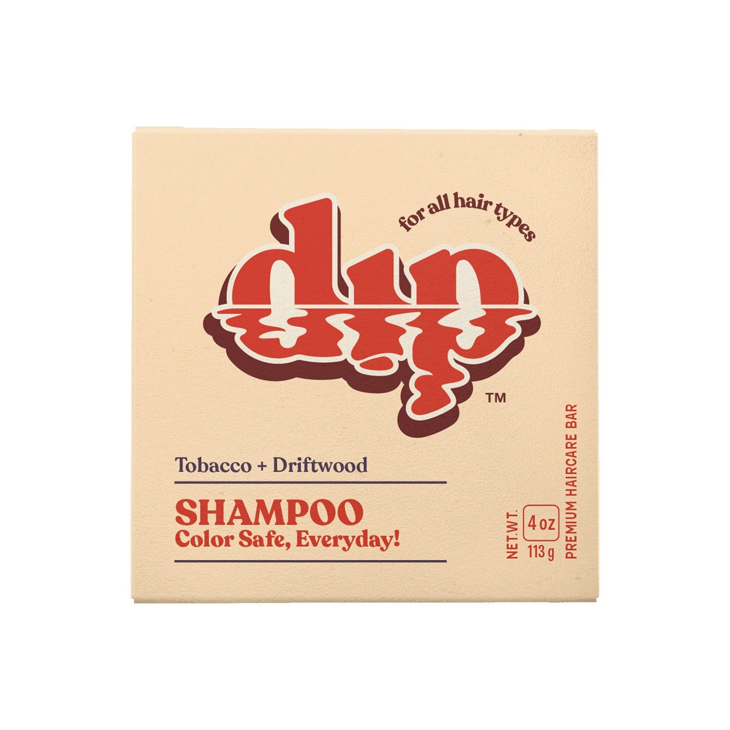 Dip Color Safe Shampoo Bar for Every Day - Tobacco & Driftwood - Aesthetics By Kell