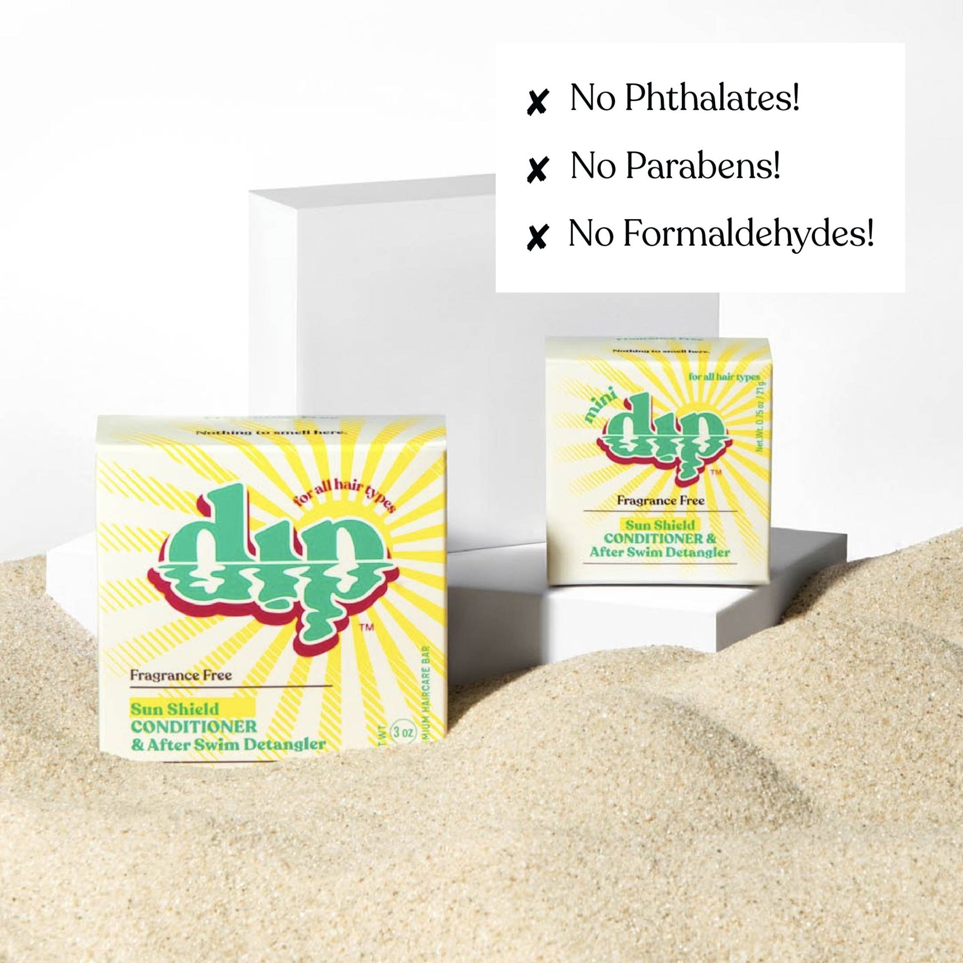 Dip Sun Shield: Conditioner Bar & After Swim Detangler - Aesthetics By Kell