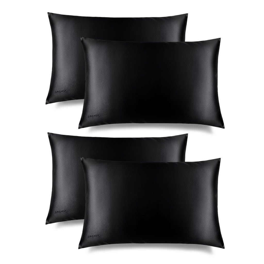 Drowsy Black Jade Silk Pillowcase - Aesthetics By Kell