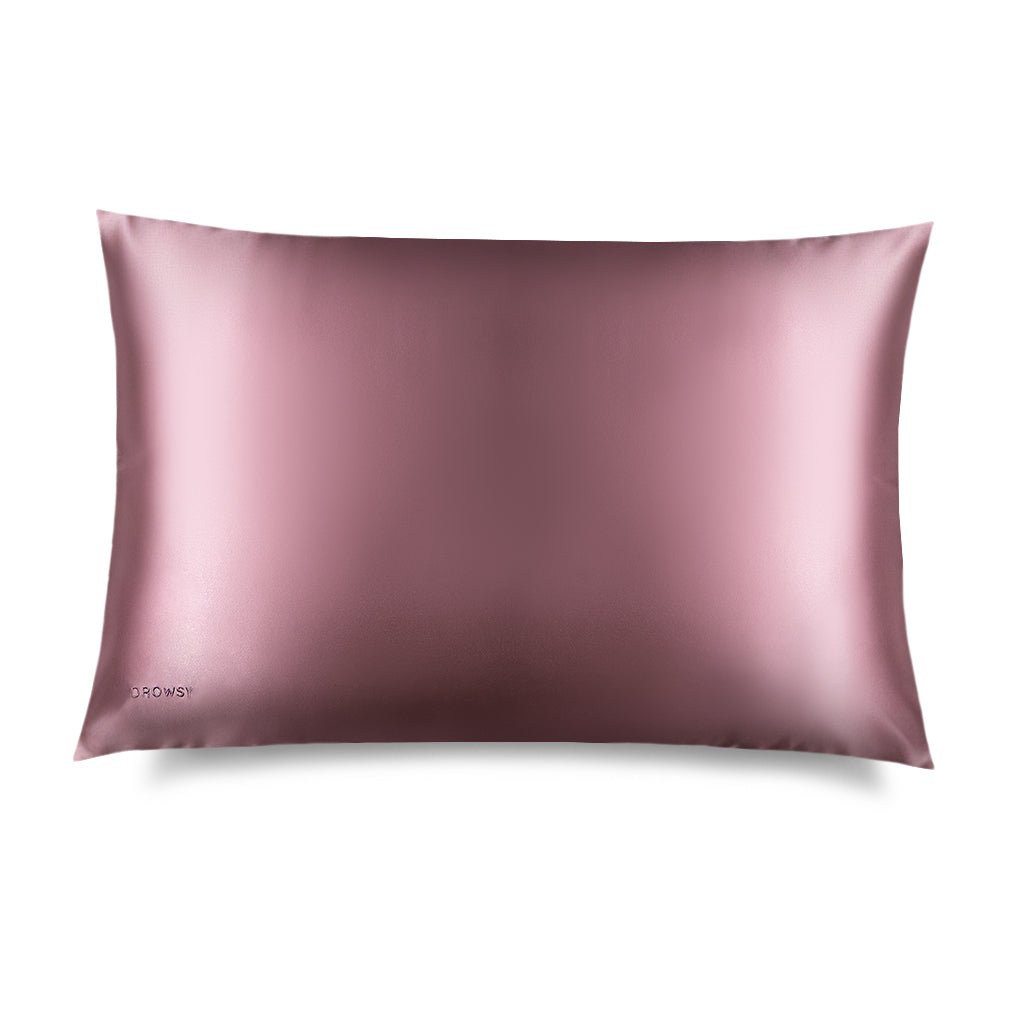 Drowsy Damask Rose Silk Pillowcase - Aesthetics By Kell