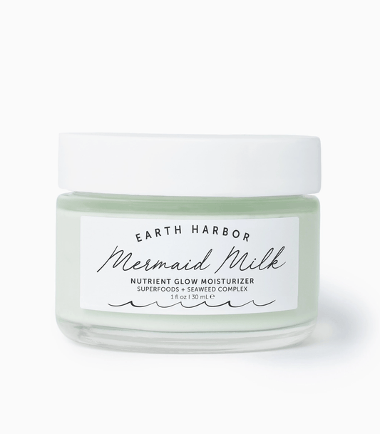 Earth Harbor Mermaid Milk Nutrient Glow Moisturizer: Superfoods + Seaweed Complex - Aesthetics By Kell