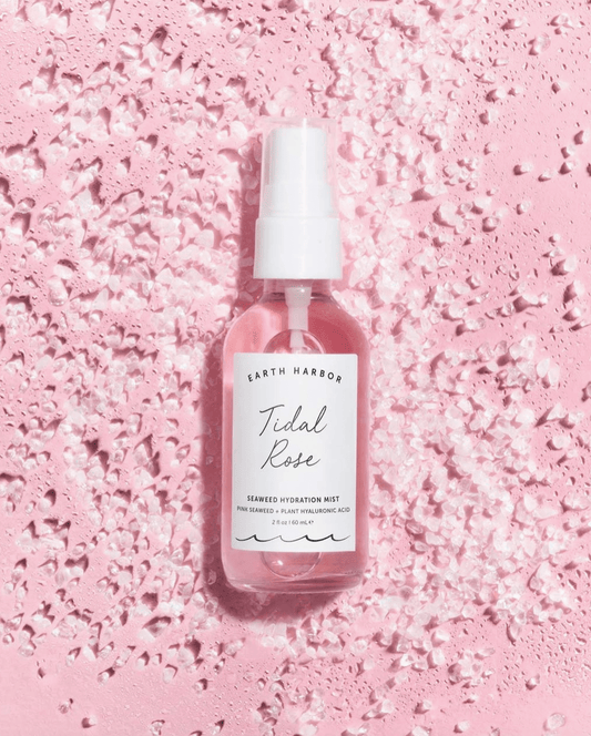 Earth Harbor Tidal Rose Hydration Mist: Rose Water + Rose Quartz - Aesthetics By Kell