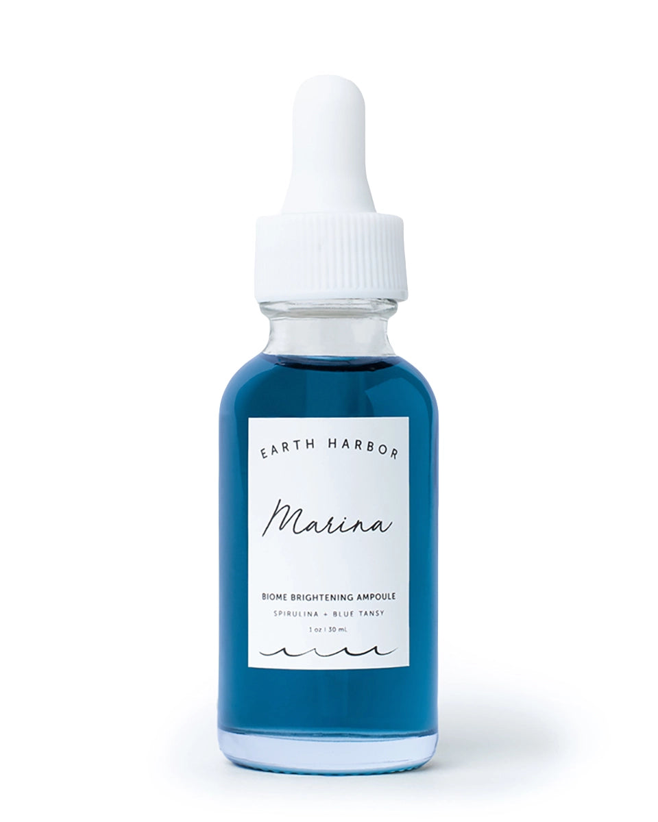 Earth Harbor  Marina Biome Brightening Concentrate: Spirulina + Blue Tansy