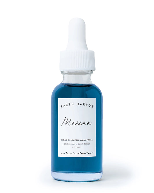 Earth Harbor  Marina Biome Brightening Concentrate: Spirulina + Blue Tansy