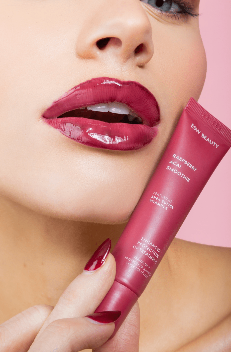 ESW Beauty Raspberry Acai Lip Smoothie - Enhanced Protection - Aesthetics By Kell