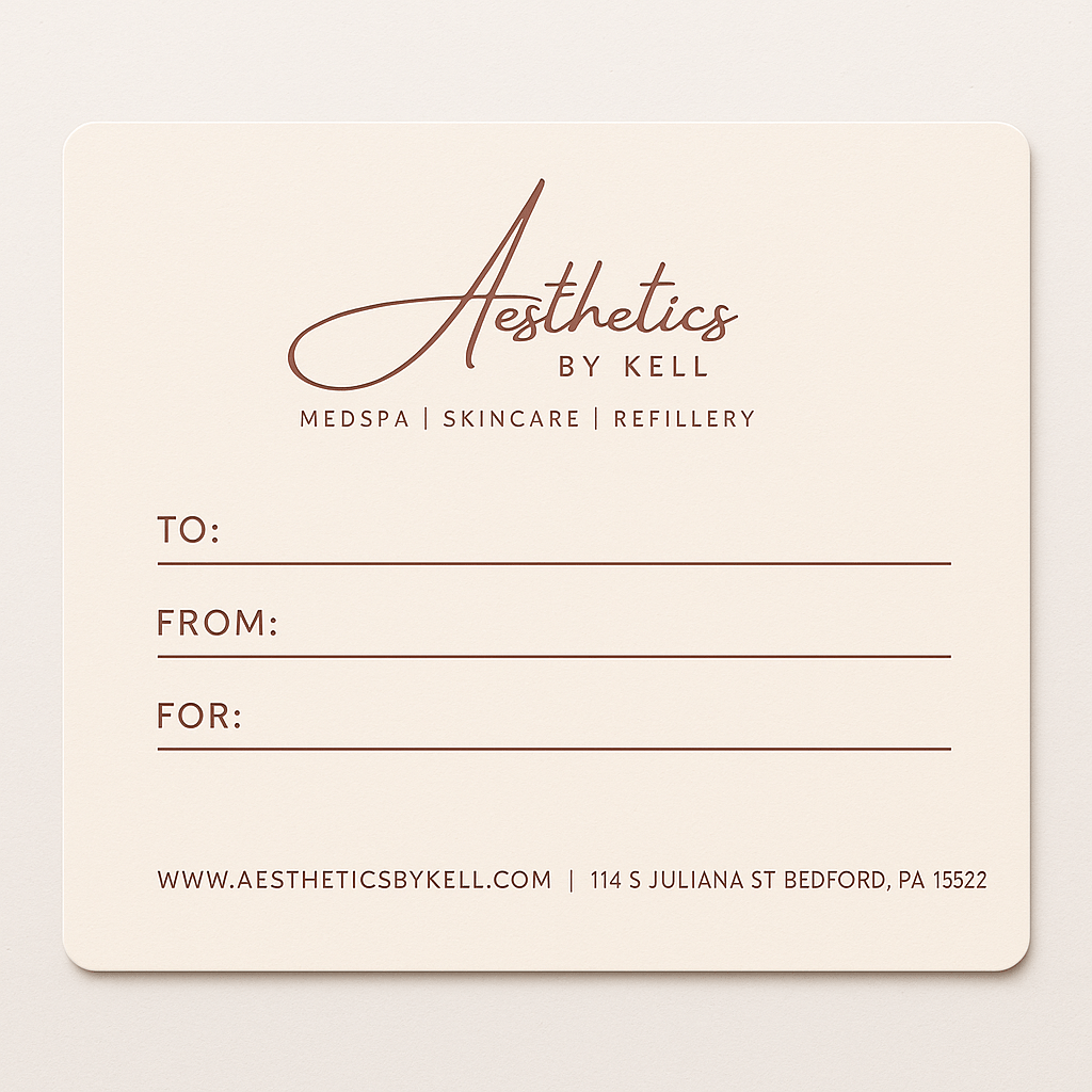 Gift Card - Aesthetics By Kell