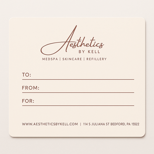 Gift Card - Aesthetics By Kell