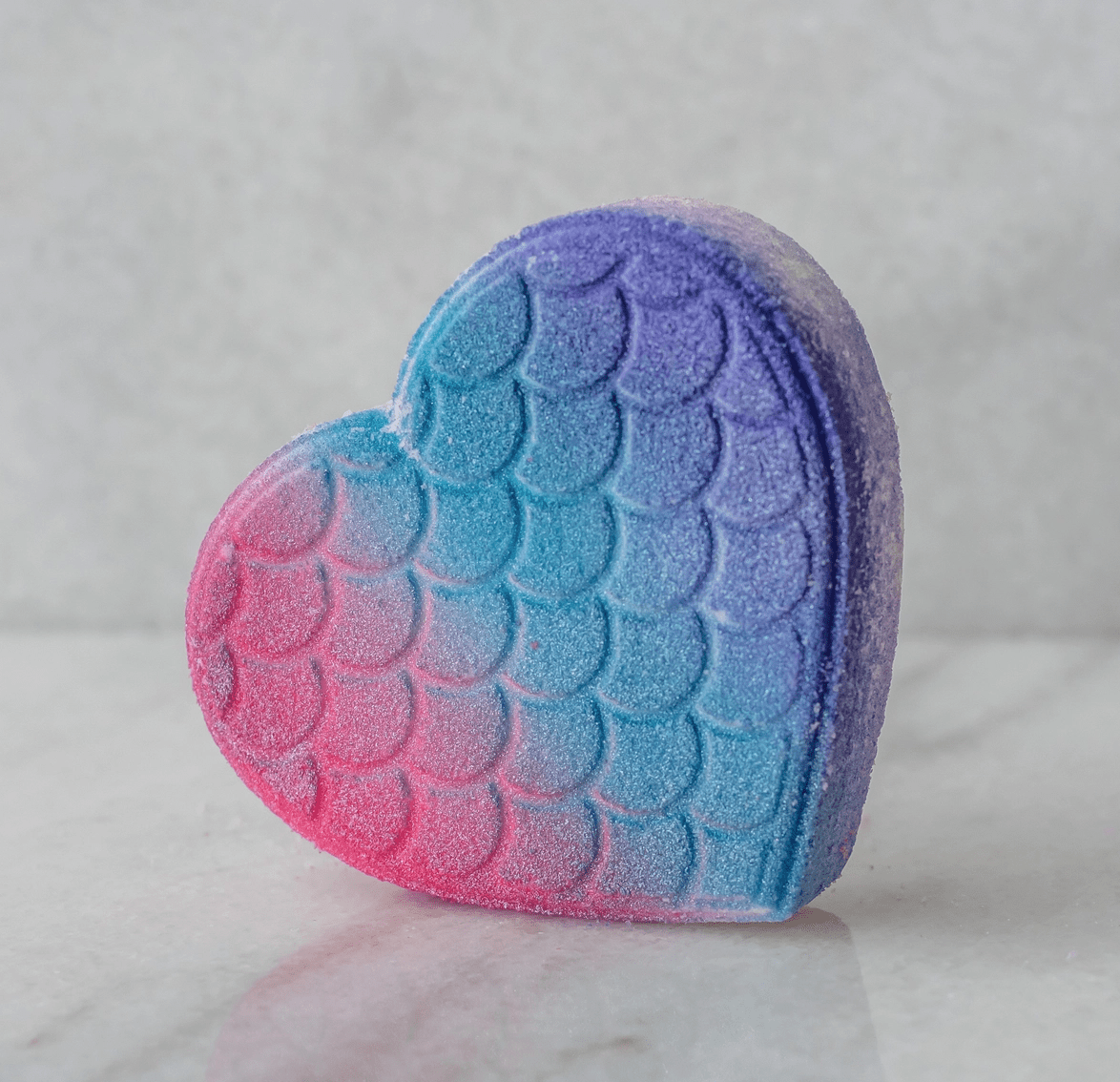 Green Bubble Gorgeous - Mermaid Heart Bath Bomb - Aesthetics By Kell